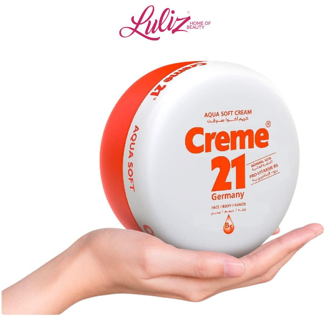 CREME 21 - aqua soft cream pro-vitamin b5 normal skin 150ml