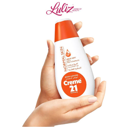 CREME 21 - aqua soft body lotion pro-vitamin b5 normal skin 250ml