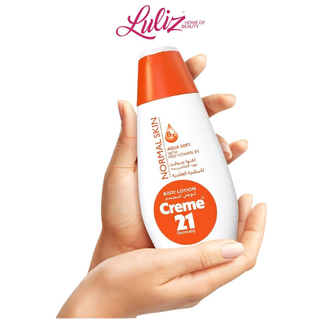 CREME 21 - aqua soft body lotion pro-vitamin b5 normal skin 250ml