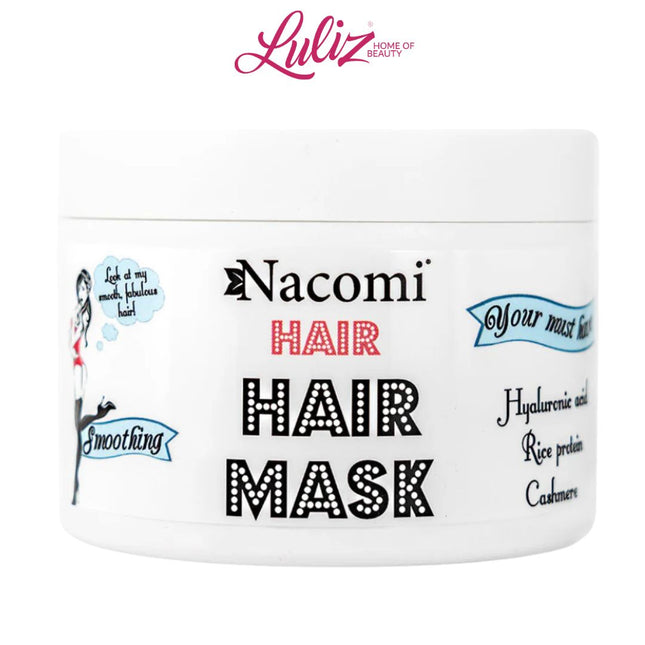 NACOMI - Hair Mask Smoothing Hyaluronic Acid Rice Protein Cashmere 200Ml