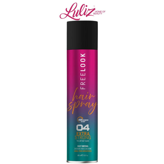 FREELOOK - 04 Extra Strong Hair Spray 400Ml