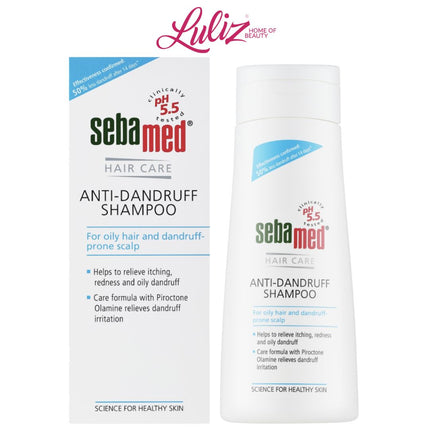 سيباميد شامبو ضد القشرة لفروة الرأس الدهنية والمعرضة للقشرة 200مل