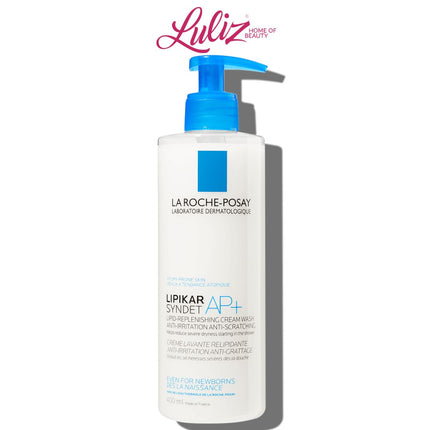 LA ROCHE POSAY - Lipikar Syndet Ap+ Soap-Free Face And Body Wash For Eczema Prone-skin