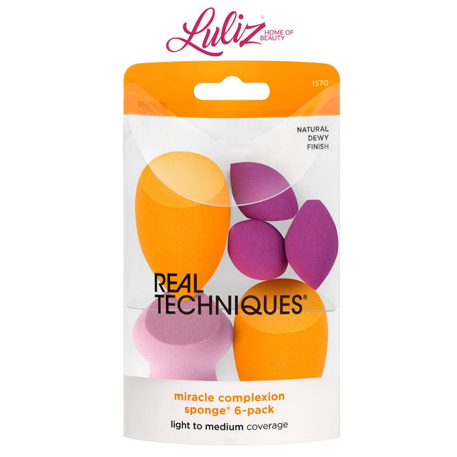 ريل تكنيكس - 6 اسفنجات ميراكل 