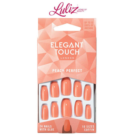 ELEGANT TOUCH - Peach Perfect Nails