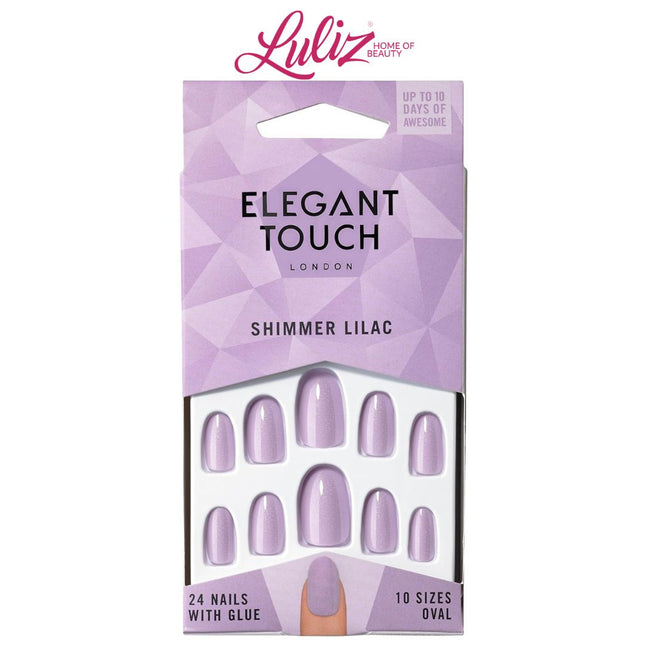 اليجانت تاتش اظافر شيمر ليلك