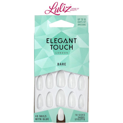 ELEGANT TOUCH - Bare Short Stiletto Nails
