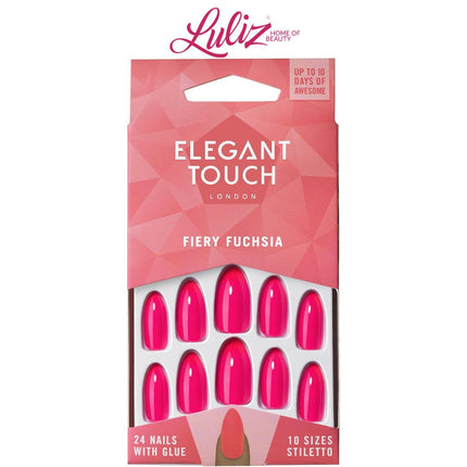 ELEGANT TOUCH - Fiery Fuchsia Nails