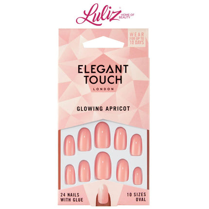 ELEGANT TOUCH - Glowing Apricot Nails