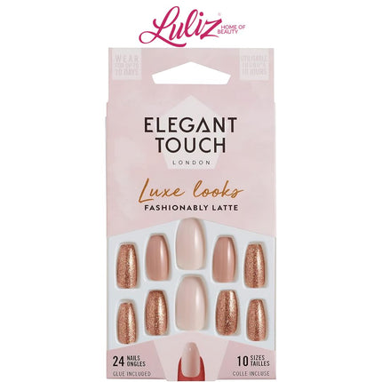 ELEGANT TOUCH - Luxe Looks Fashionably Latte Nails