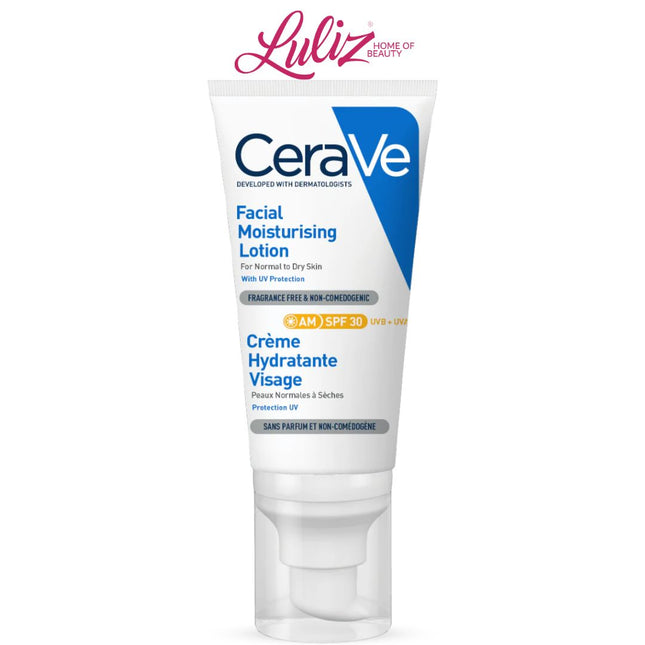 سيرافي - لوشن مرطب للوجه بعامل حماية من الشمس 30 مع حمض الهيالورونيك 52 مل