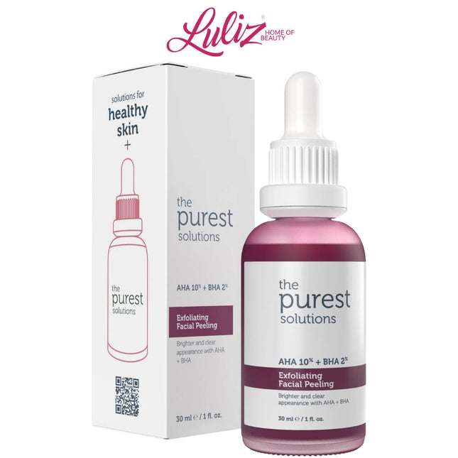 THE PUREST - Solutions AHA 10% + BHA 2% Exfoliating Facial Peeling 30ml