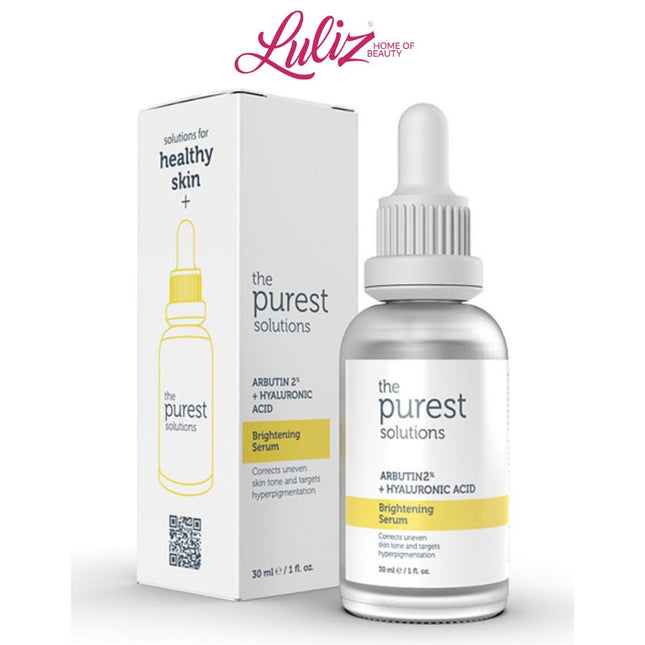 THE PUREST -  Solutions Arbutin + Hyaluronic Acid Brightening Serum 30ml