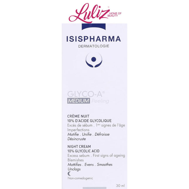 ISISPHARMA - Glyo-A Medium Peeling Night Cream 30Ml