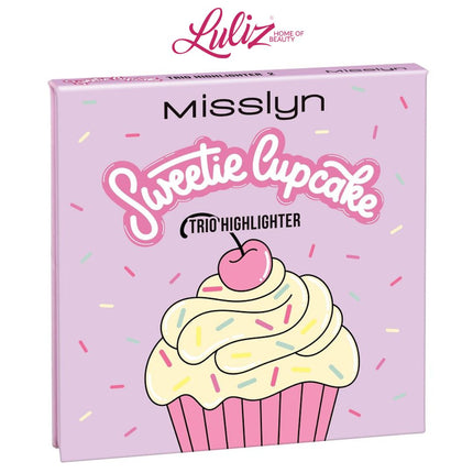 MISSLYN - Sweetie Cupcake Trio Highlighter