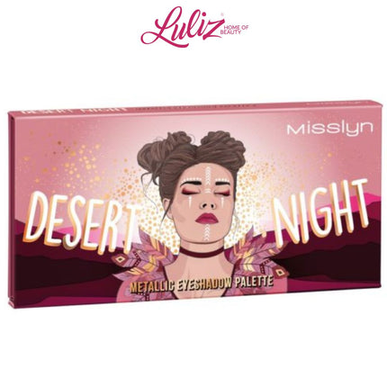 MISSLYN - Desert Night Metallic Eyeshadow Palette