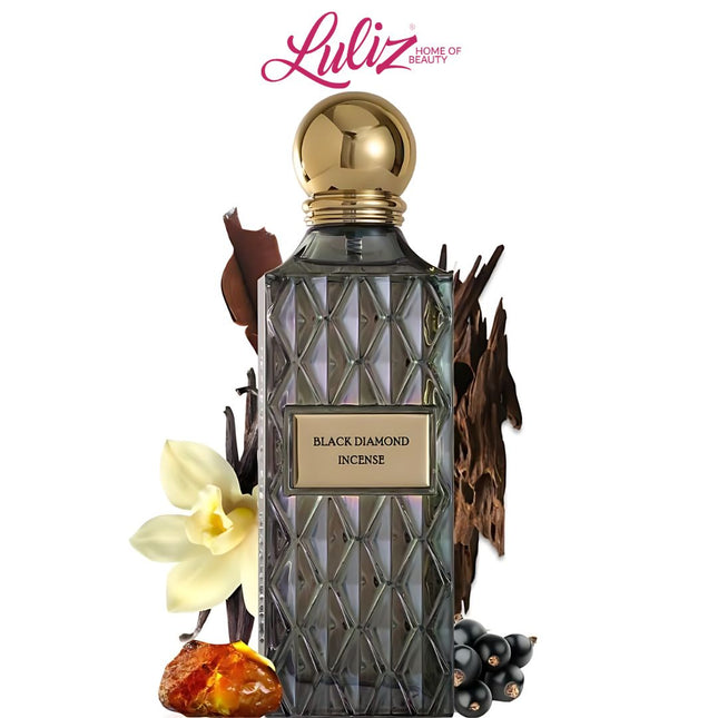 IBRAHEEM AL QURASHI - Black Diamond Incense 200ml For Men