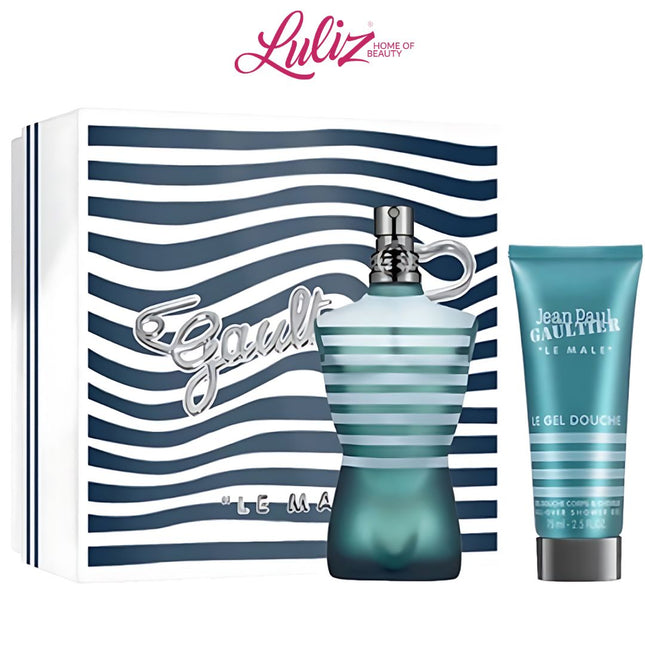 JEAN PAUL GAULTIER _ Le Male EDT 125Ml + Shower Gel 75Ml For Men