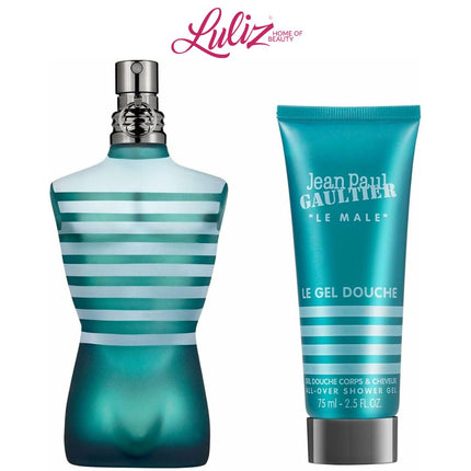 JEAN PAUL GAULTIER _ Le Male EDT 125Ml + Shower Gel 75Ml For Men