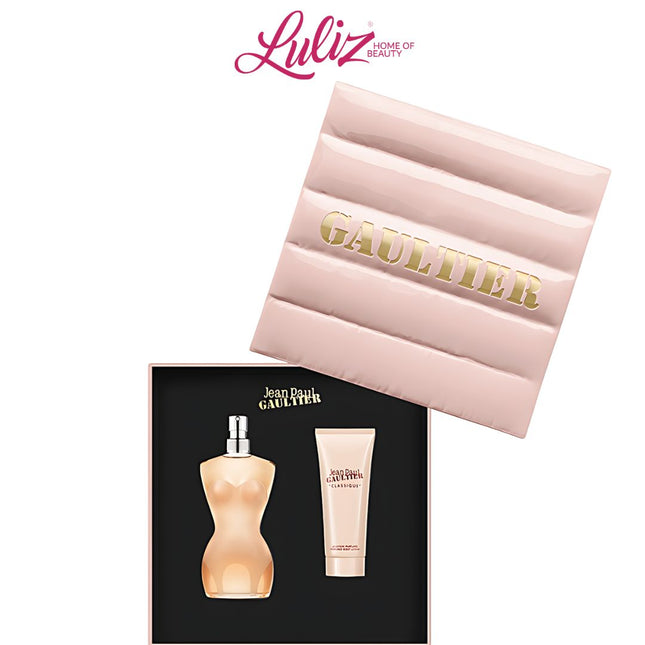 JEAN PAUL GAULTIER _ Classique EDT 100Ml + Body Lotion 75Ml For Women