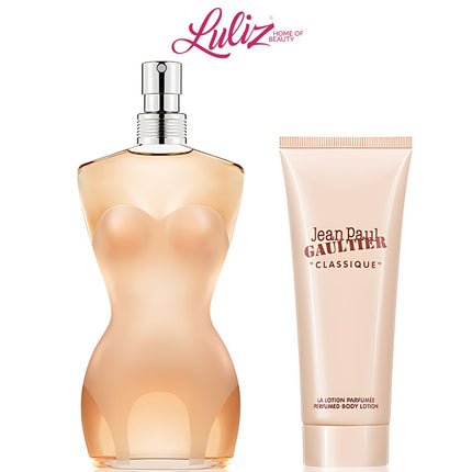 JEAN PAUL GAULTIER _ Classique EDT 100Ml + Body Lotion 75Ml For Women