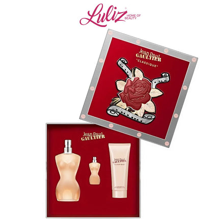 JEAN PAUL GAULTIER _ Classique EDT 100Ml + EDT 6Ml + Body Lotion 75Ml