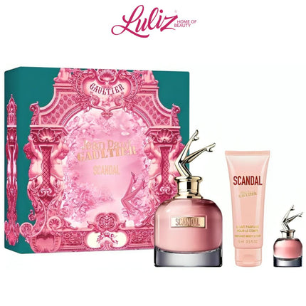 JEAN PAUL GAULTIER _ Scandal EDP 80Ml + EDP 6Ml + Body Lotion 75Ml For Women
