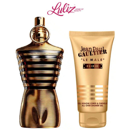 JEAN PAUL GAULTIER _ Le Male Elixir Absolu Parfum Intense 125Ml + Shower Gel 75Ml