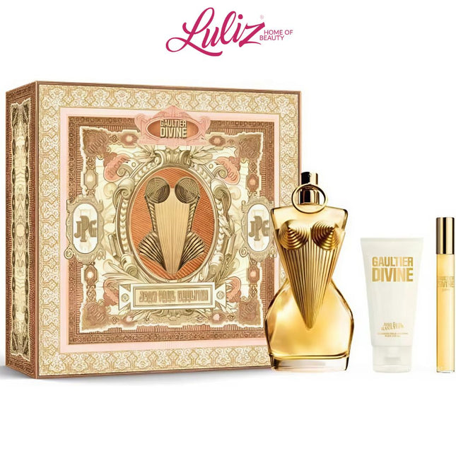 JEAN PAUL GAULTIER _ Divine EDP 100Ml + EDP 10Ml + Body Lotion 75Ml For Women