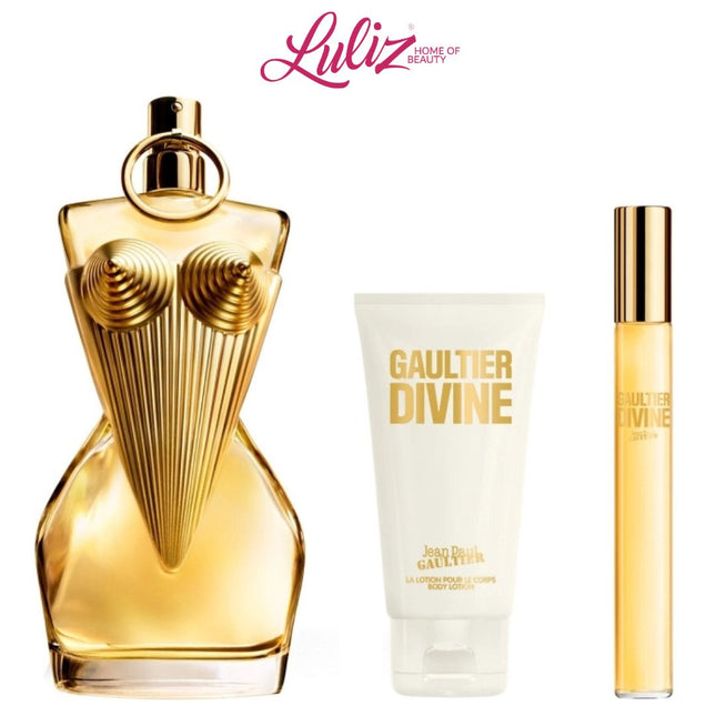 JEAN PAUL GAULTIER _ Divine EDP 100Ml + EDP 10Ml + Body Lotion 75Ml For Women