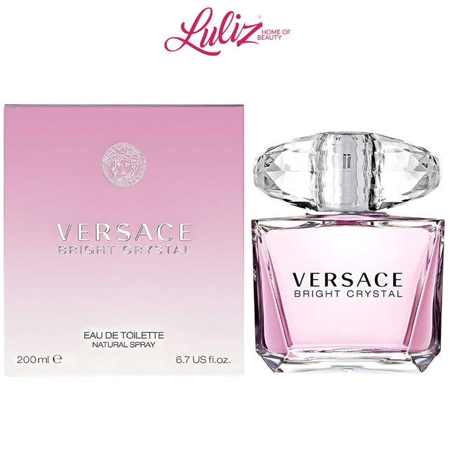 VERSACE - Bright Crystal 200Ml EDT Perfume For Women