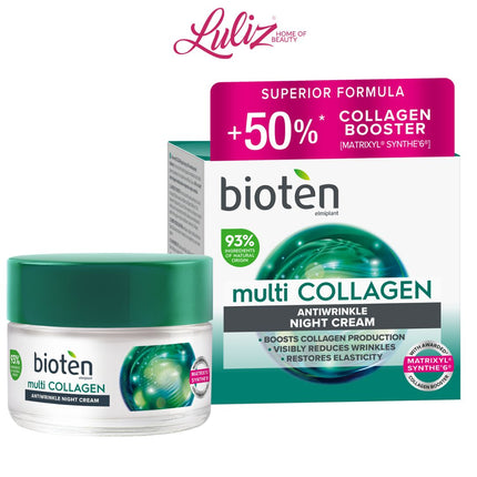 BIOTEN - MULTI-COLLAGEN Antiwrinkle Night Cream