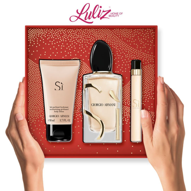 GIORGIO ARMANI - SI EDP 100ML +10ML + BL50 RMDN26 SET