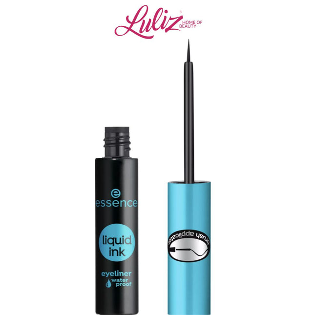 إيسنس - محدد عيون سائل مقاوم للماء باللون الأسود