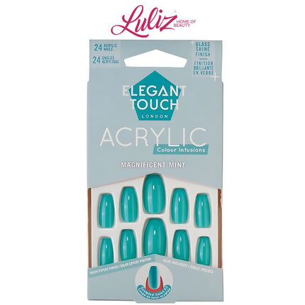 Elegant Touch - Acrylic Magnificent Mint