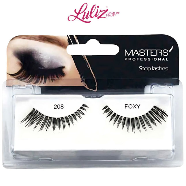 MASTERS PROFESSIONAL - Strip Lashes Foxy -208
