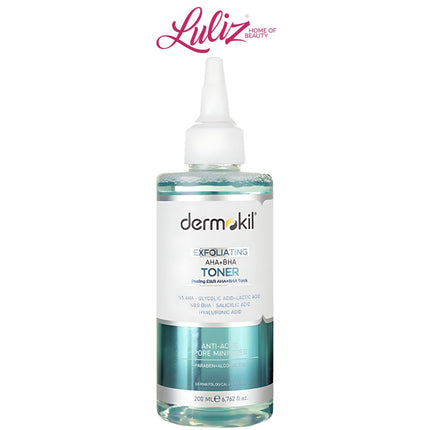 DERMOKIL - Peeling Effect AHA+BHA+Niacinamide Toner 200ml
