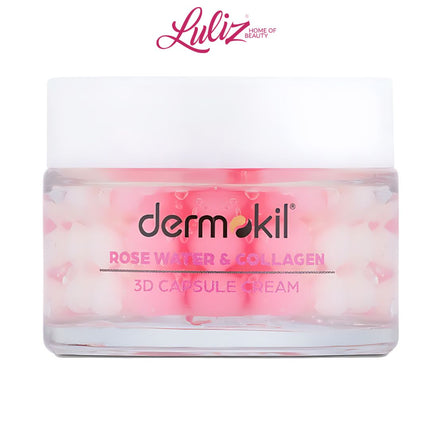 ديرموكيل - كريم بماء الورد الطبيعي 100% 200 مل