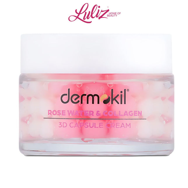 ديرموكيل - كريم بماء الورد الطبيعي 100% 200 مل