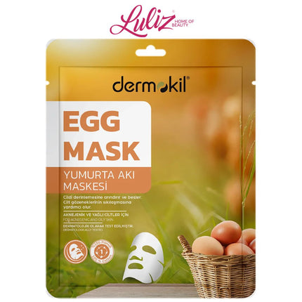 DERMOKIL - Egg Mask (For Acnegenic and Oily Skin) 20 gr NEW