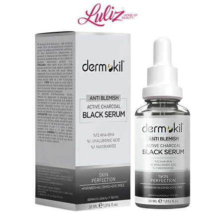 DERMOKIL - Skin Smoothing Active Carbon Black Serum 30ml