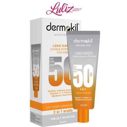 DERMOKIL - SOLEIL PROTECTION ANTI-BROWN SPOT FACE CREAM 50ML