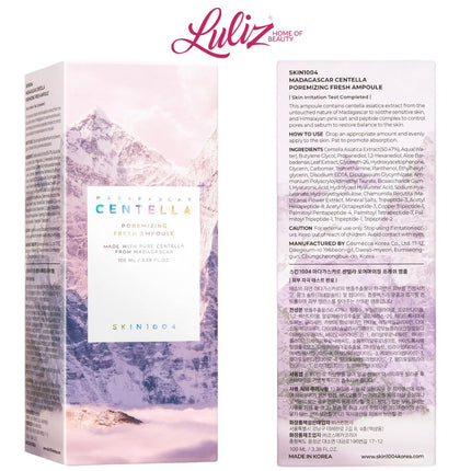 CENTELLA - Poremizing Fresh Ampoule Facial Serum 100ml