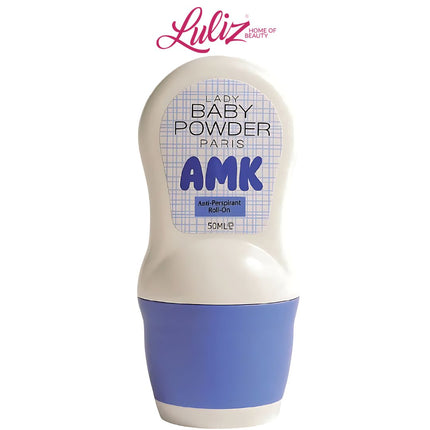 BABY POWDER - AMK Anti-Perspirant Roll On Blue 50ml