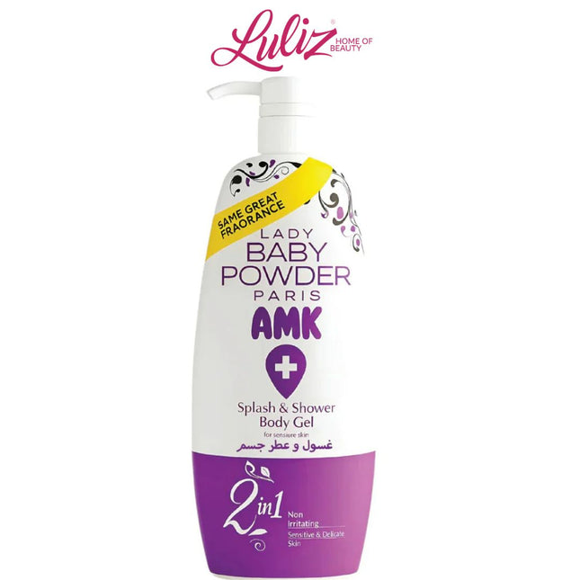 BABY POWDER - AMK Splash Shower Gel Purple 800ml