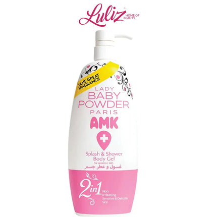 BABY POWDER - AMK Splash Shower Gel Pink 800ml