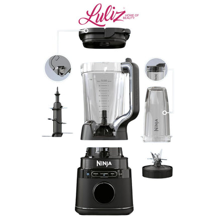 NINJA - DETECT DUO POWER BLENDER PRO + SINGLE SERVE TB301ME
