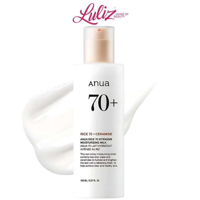 ANUA - 70 + ceramide intensive moisturizing milk