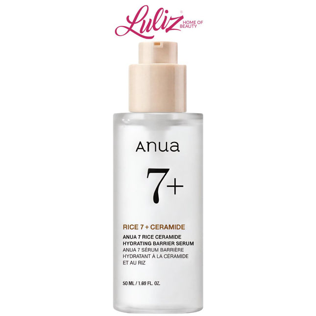 ANUA - Rice 7 + ceramide hydrating barrier serum