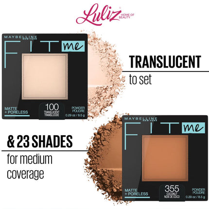 MAYBELLINE - FIT ME MATTE PORELESS POWDER